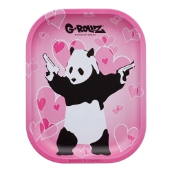 Tacka Metalowa G-ROLLZ Panda Gunnin 18x14cm