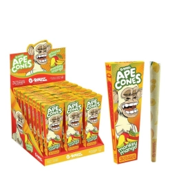Bibułki G-ROLLZ Ape Cones 3szt.- Monkey Mango