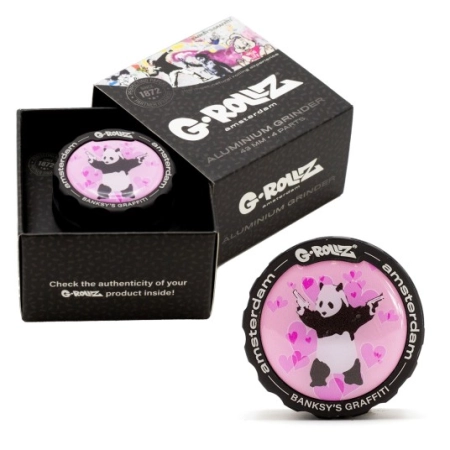 Młynek Metalowy G-ROLLZ Panda Gunnin 4cz 43mm