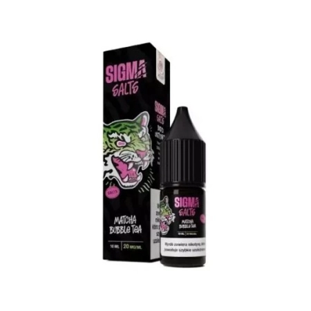 Liquid SIGMA Salt 10ml - Matcha Bubble Tea 20mg