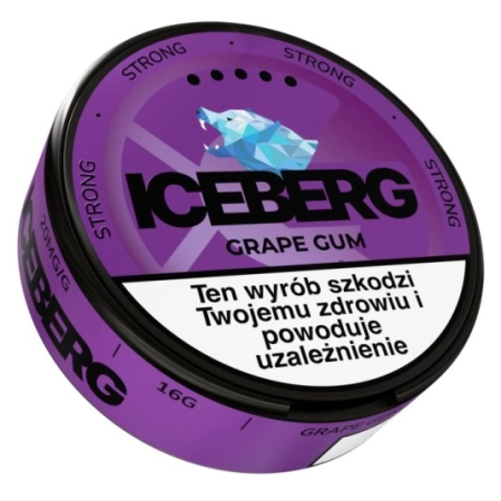 Woreczki Nikot. Iceberg 20mg/g - Grape Gum