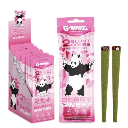 Bibułki G-ROLLZ Terpene Cones Berry Sweet 2szt.