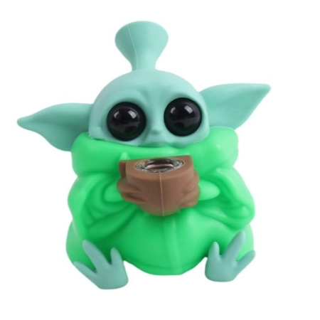 Bongo Silikonowe BABY YODA Zielony 13cm