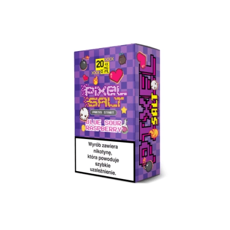 Liquid PIXEL Salt 10ml - Blue Sour Raspberry 20mg
