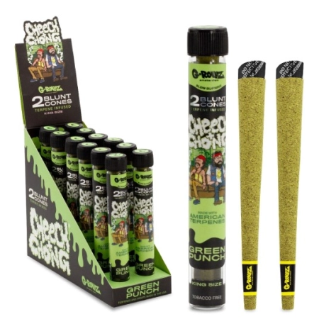 Bibułki G-ROLLZ Terpene Cones Green Punch 2szt.