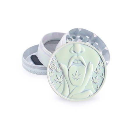 Młynek Metalowy FIRE FLOW Icy Pearl Girl 4cz 50mm
