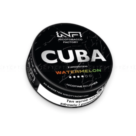 Woreczki Nikot. CUBA Black 20mg/g - Watermelon