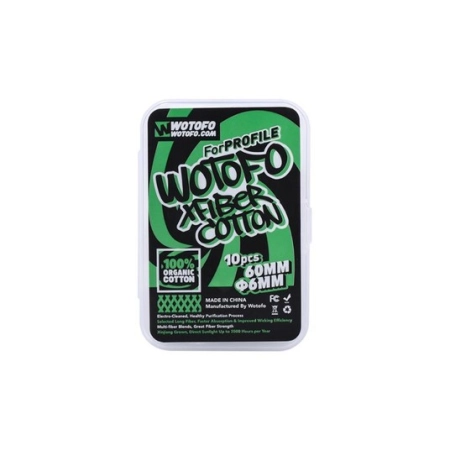 Wata WOTOFO Agleted XFiber Cotton 6mm