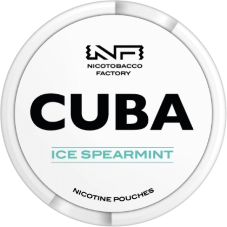 Woreczki Nikot. CUBA White 16mg/g - Ice Spearmint