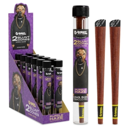 Bibułki G-ROLLZ Terpene Cones Purple Haze 2szt.