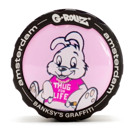 Młynek Metalowy G-ROLLZ Thug For Life 4cz 43mm