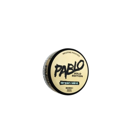 Woreczki Nikot. PABLO Gold 20mg - Green Mint