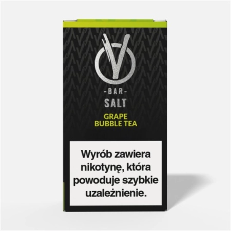Liquid VBAR Salt 10ml - Grape Bubble Tea 20mg