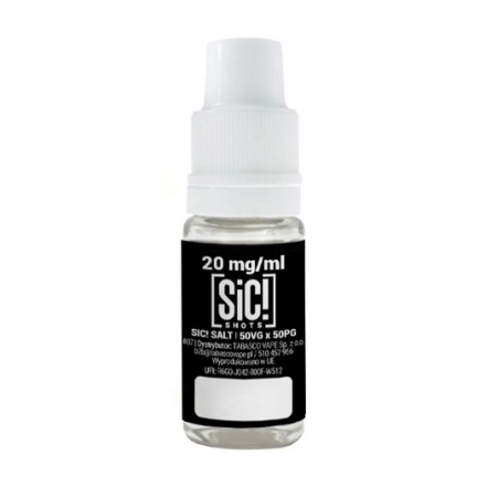 Sic! Shots Salt 50/50 10ml - 20mg