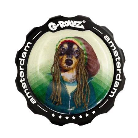 Młynek Metalowy G-ROLLZ Pets Reggae 4cz 43mm