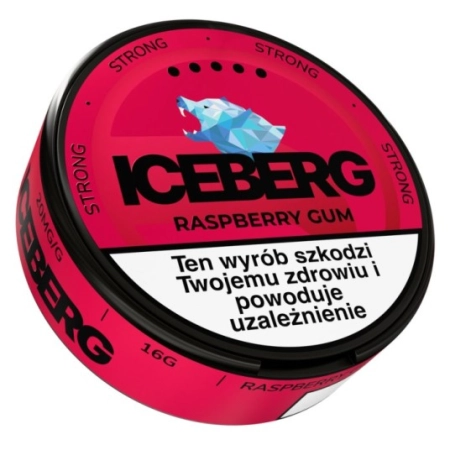 Woreczki Nikot. Iceberg 20mg/g - Raspberry Gum