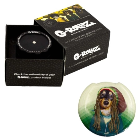 Młynek Metalowy G-ROLLZ Pets Reggae 4cz 43mm