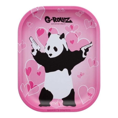 Tacka Metalowa G-ROLLZ Panda Gunnin 18x14cm