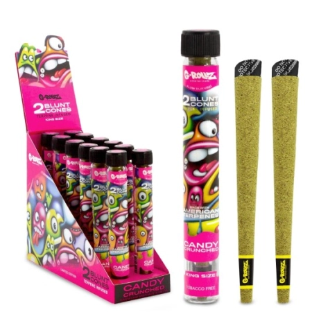 Bibułki G-ROLLZ Terpene Cones Candy Crunched 2szt.