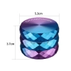 Młynek Champ High Metal 4 częściowy Purple Blue