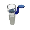 Cybuch do bonga 420VAPE z sitkiem szlif BLUE