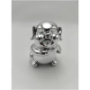 Młynek 3-czesciowy Pig Silver