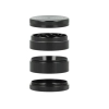 Green Ripper Aluminium 4-częściowy Młynek Black