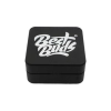Młynek Best Buds Flat Square 2-częściowy - Onyx