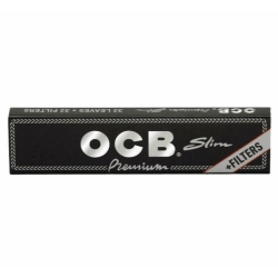 Bibułki OCB Slim Premium + Filters 1szt