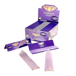 Bletki Diamond Leaf Colored Purple 50szt