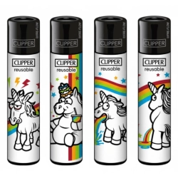 Zapalniczka Clipper Classic Einhorn Best Of 48szt