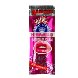 Hemparillo Hemp Wraps Bubblegum x4 Blunts 4szt
