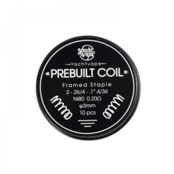 Yachtvape Prebulit Coil Framed Staple -26/4 1*4/36