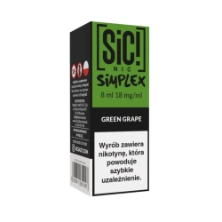 Liquid SIC! NIC 8ml - Green Grape Ice 18mg