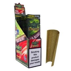 Juicy Jay’s Hemp Wraps Blunt Red Alert (25pcs/disp
