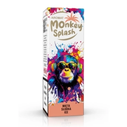 B26 Aromat Monkey Splash 8/10 ml Mięta Słodka Ice