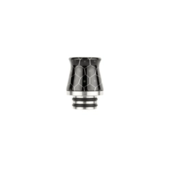 Drip Tip 510 in Resin AS216S - ReeWape - Black Drip Tip 510 in Resin AS216S - ReeWape - Black