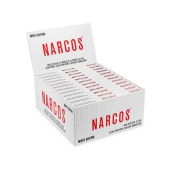 Bletki Narcos White Edition King Size Slim + Tips