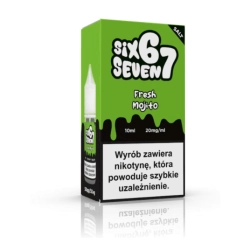 Liquid Six Seven 67 Salt 20mg 10ml Fresh Mojito