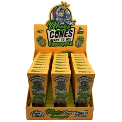 Monkey King KS Flavor Cones Pineapple 24szt