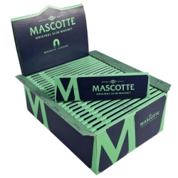 Bibułki Mascotte Slim Size Magnetic BOX 50szt