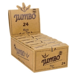 Jumbo Unbleached Rolls with Tips (24pcs/display)