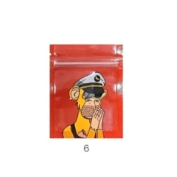 Samarka Monkey #6 7x9cm 1szt