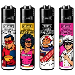Zapalniczka Clipper Everyday Heroes 48szt.