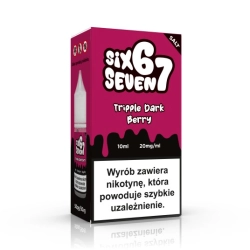 Liquid Six Seven 67 Salt 20mg 10ml Tripple Dark Be