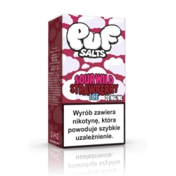 PUF SALTS Sour Wild Strawberry Ice 20mg/ml 8ml