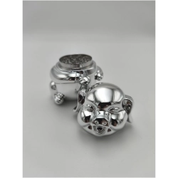 Młynek 3-czesciowy Pig Silver