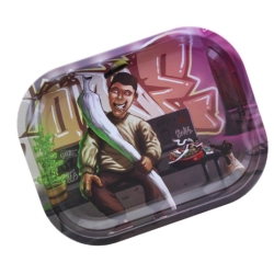 Tacka Beuz Highman Metal Mini Rolling Tray