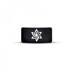 Vape Band Black Star Logo 22 to 26mm