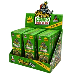 Monkey King KS Flavor Cones Lemon & Lime 24szt